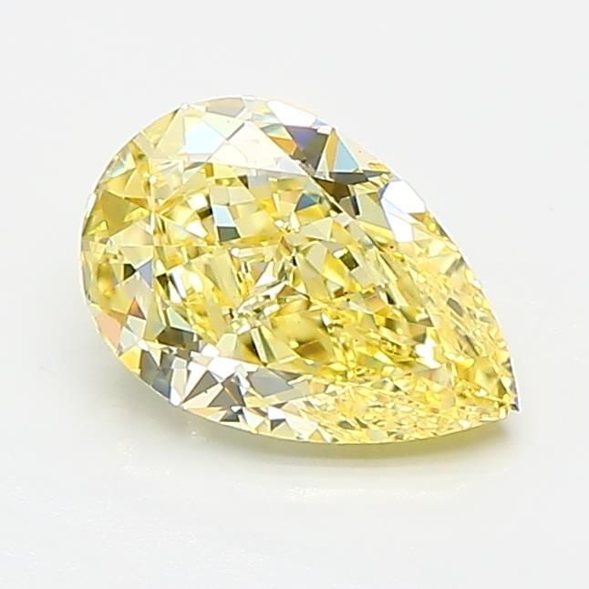 Loose Diamond - PEAR 1.07ct Fancy Intense Yellow VS1