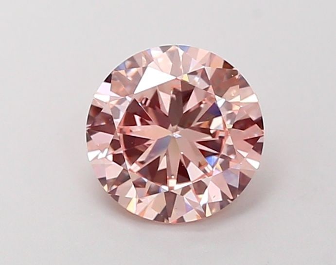 Loose Diamond - ROUND 1.58ct Fancy Pink VS1