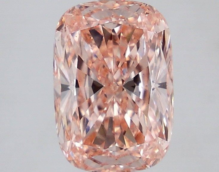 Loose Diamond - CUSHION MODIFIED 2.83ct Fancy Vivid Pink VS2