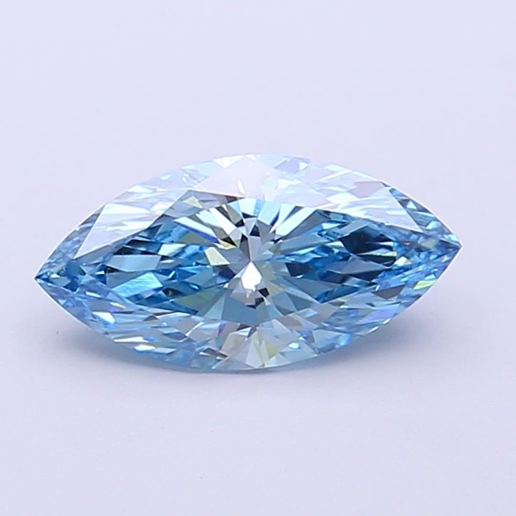 Loose Diamond - MARQUISE 1.07ct Fancy Vivid Blue VS1