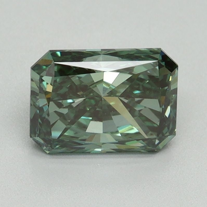 Loose Diamond - RADIANT 1.54ct Fancy Vivid Green VVS2