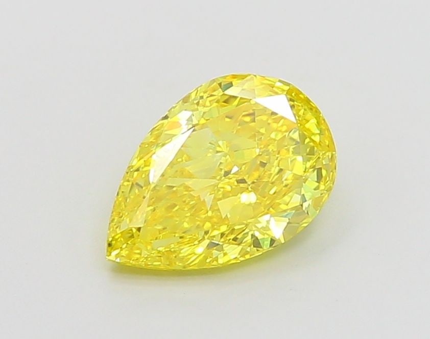 Loose Diamond - PEAR 1.72ct Fancy Vivid Yellow VS1