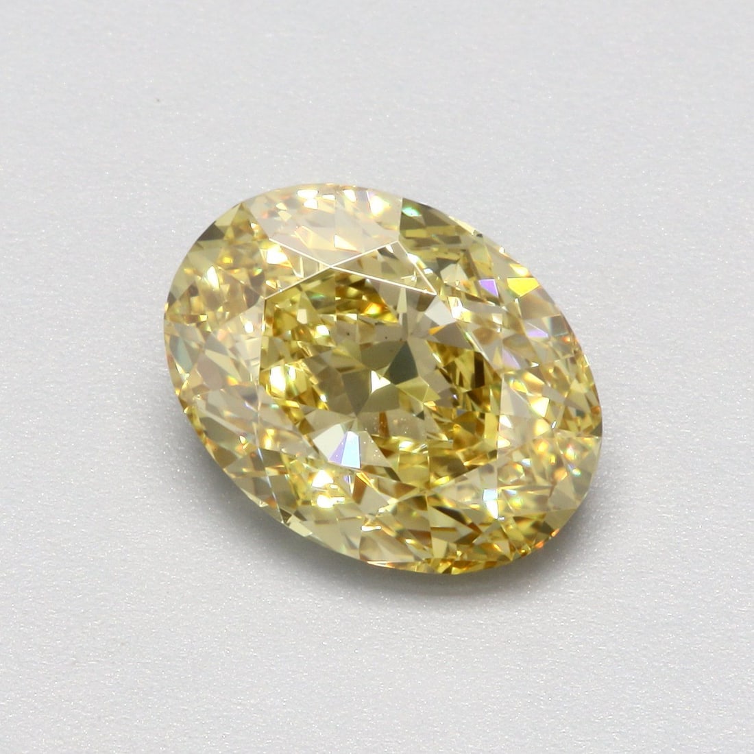Loose Diamond - OVAL 2.53ct Fancy Intense Yellow VS1