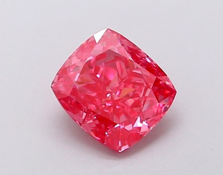 Loose Diamond - CUSHION MODIFIED 1.06ct Fancy Vivid Pink VS1
