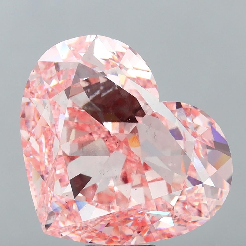 Loose Diamond - HEART 30.0ct Fancy Intense Pink VS2