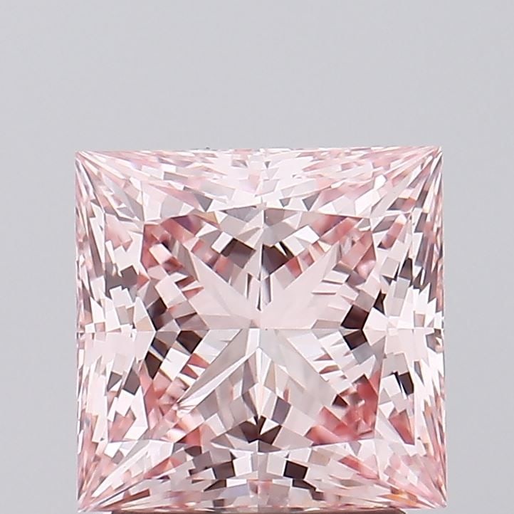Loose Diamond - PRINCESS 2.2ct Fancy Intense Pink VS1