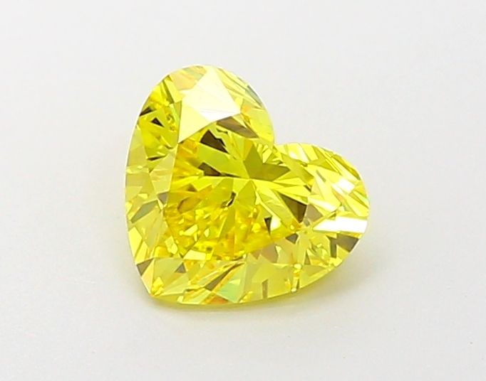 Loose Diamond - HEART 1.01ct Fancy Vivid Yellow VS1