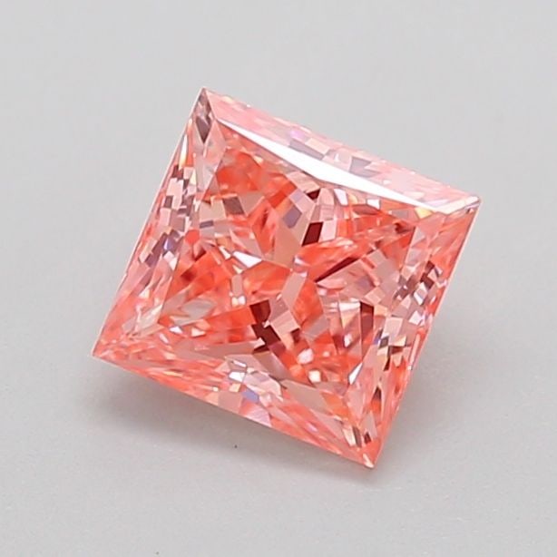 Loose Diamond - PRINCESS 0.94ct Fancy Vivid Pink VS1