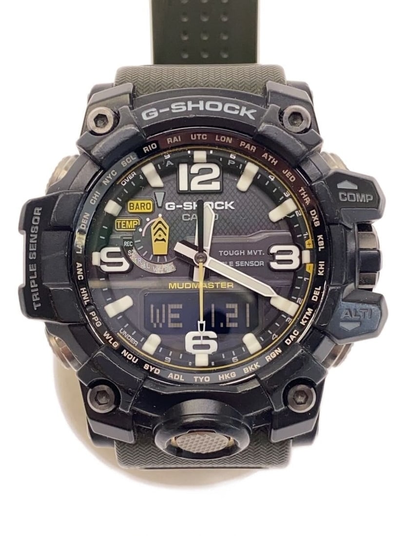 Casio G Shock GWG 1000 1A3JF Black Rubber Wristwatch