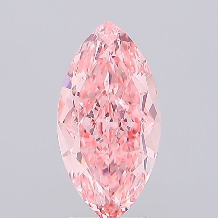 Loose Diamond - MARQUISE 2.54ct Fancy Vivid Pink VVS2