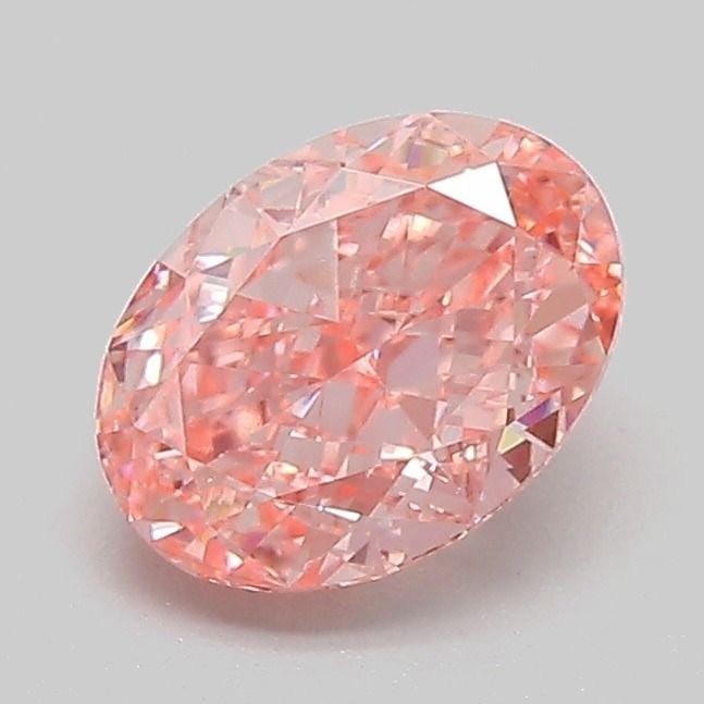 Loose Diamond - OVAL 1.18ct Fancy Vivid Pink VVS2