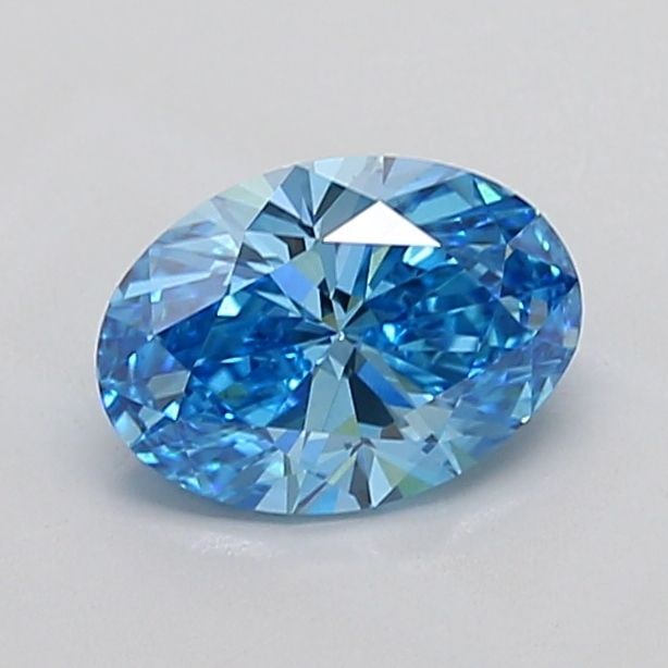 Loose Diamond - OVAL 2.01ct Fancy Vivid Blue VS1: Loose Diamond - OVAL 2.01ct Fancy Vivid Blue VS1 Source: This is a real non-mined Diamond that has been grown in a lab Shape: OVAL Carats: 2.01 Color: Fancy Vivid Blue Certification: IGI Video: