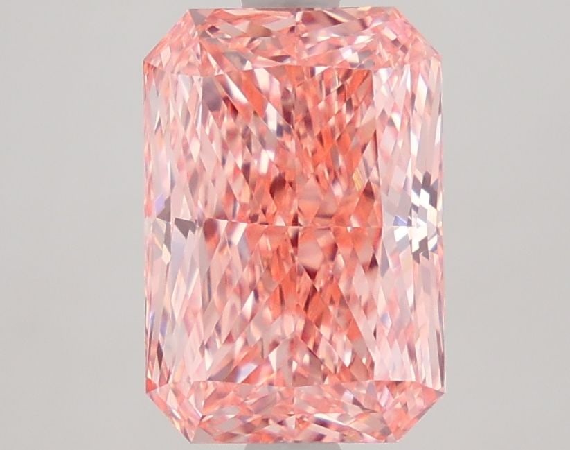 Loose Diamond - RADIANT 2.79ct Fancy Vivid Pink VVS2