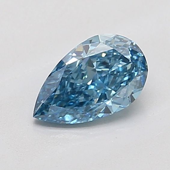Loose Diamond - PEAR 0.81ct Fancy Vivid Blue VS1