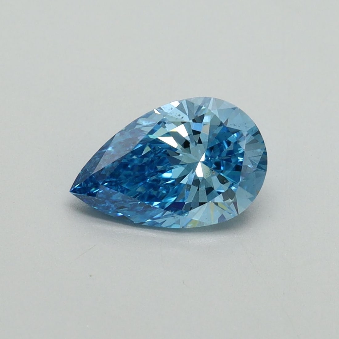 Loose Diamond - PEAR 1.04ct Fancy Vivid Blue VS2