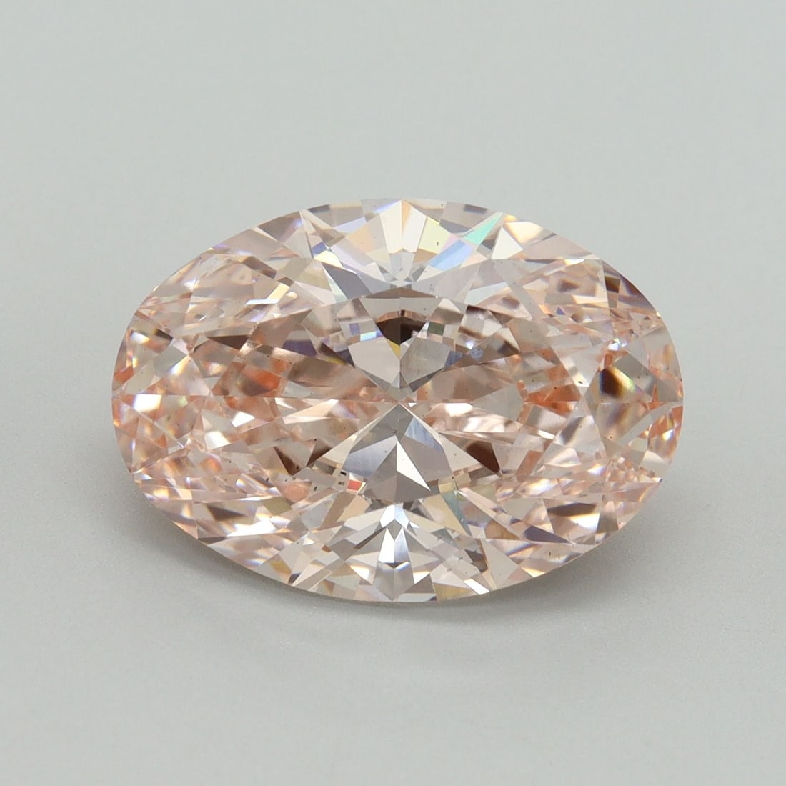 Loose Diamond - OVAL 5.52ct Fancy Intense Pink VS2