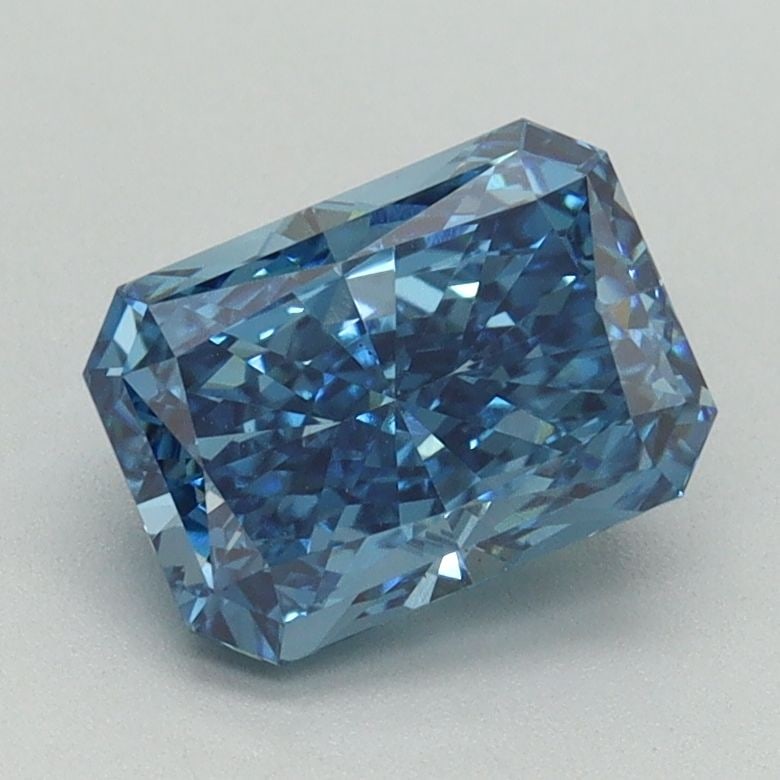 Loose Diamond - RADIANT 1.5ct Fancy Vivid Blue VS2