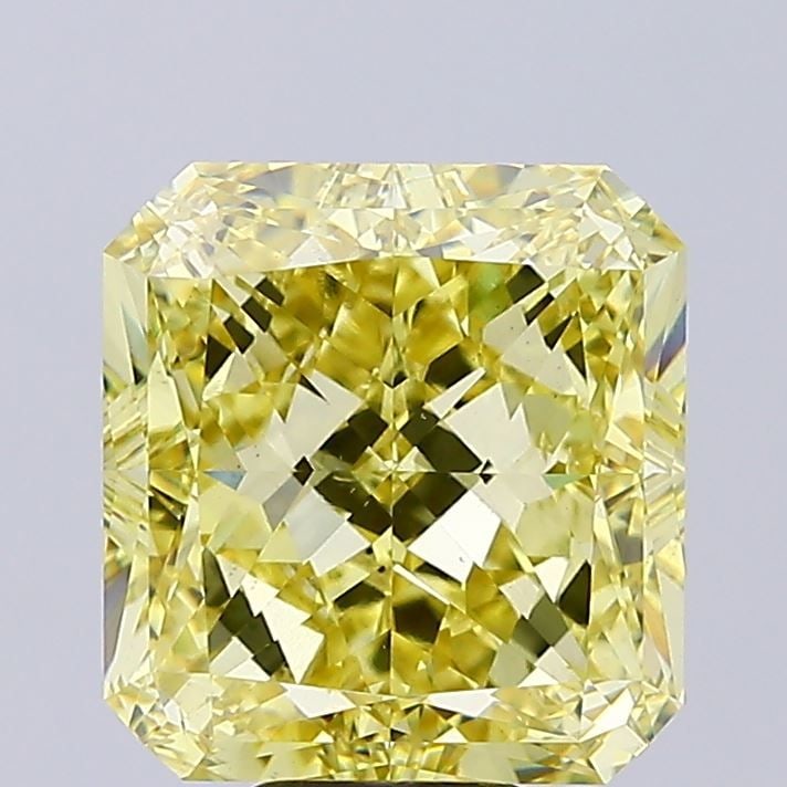 Loose Diamond - RADIANT 10.05ct Fancy Intense Yellow VS2