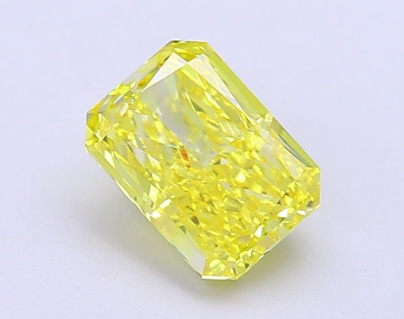 Loose Diamond - RADIANT 1.66ct Fancy Vivid Yellow VS1