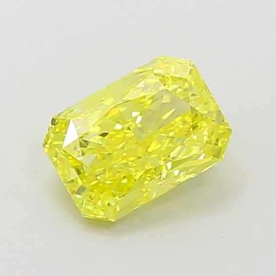Loose Diamond - RADIANT 1.0ct Fancy Vivid Yellow VS1: Loose Diamond - RADIANT 1.0ct Fancy Vivid Yellow VS1 Source: This is a real non-mined Diamond that has been grown in a lab Shape: RADIANT Carats: 1.0 Color: Fancy Vivid Yellow Certification: IGI Video