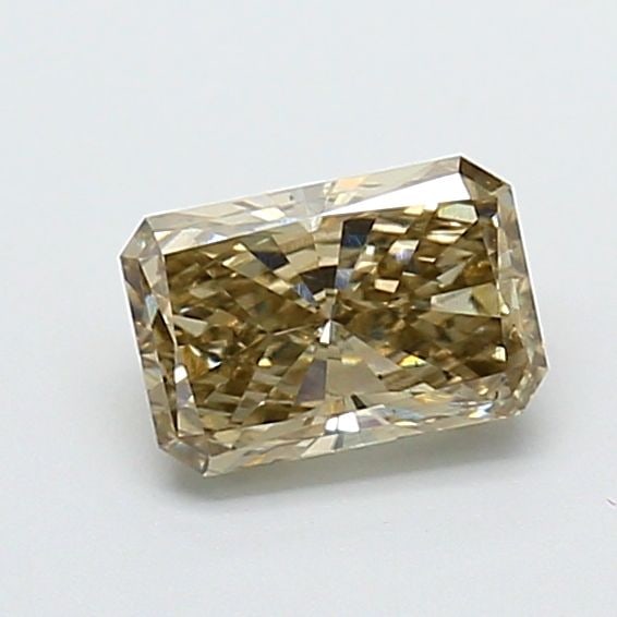 Loose Diamond - RADIANT 0.87ct Fancy Vivid Brown VS1: Loose Diamond - RADIANT 0.87ct Fancy Vivid Brown VS1 Source: This is a real non-mined Diamond that has been grown in a lab Shape: RADIANT Carats: 0.87 Color: Fancy Vivid Brown Certification: NONE Vide