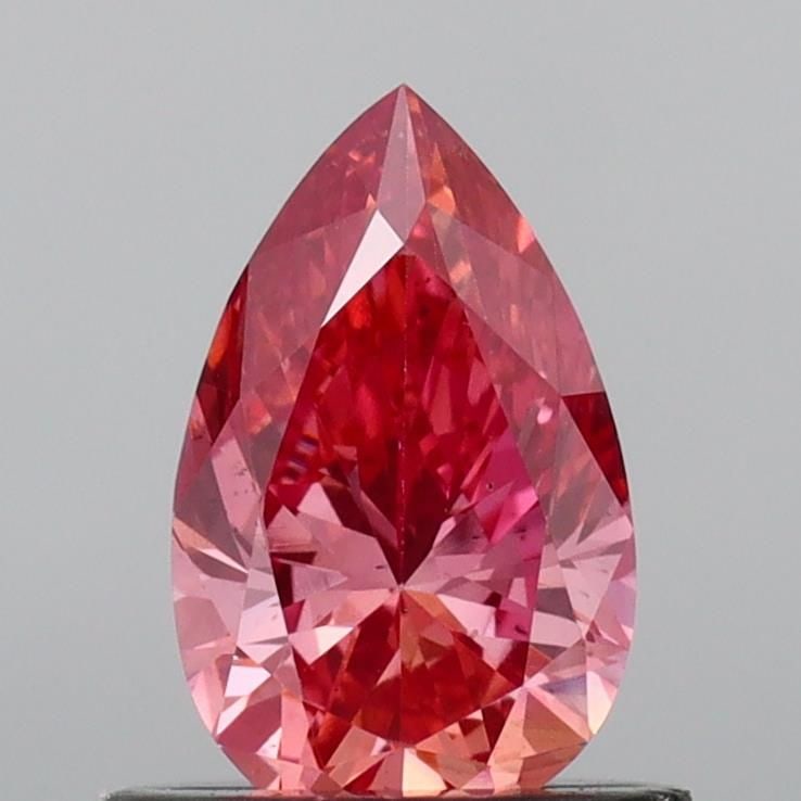 Loose Diamond - PEAR 0.67ct Fancy Vivid Pink VS2