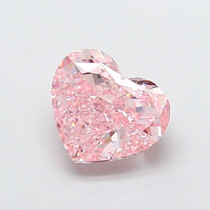 Loose Diamond - HEART 3.02ct Fancy Vivid Pink VS1
