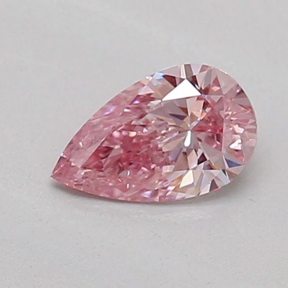 Loose Diamond - PEAR 0.24ct Fancy Intense Pink VS2