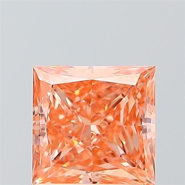 Loose Diamond - PRINCESS 0.99ct Fancy Vivid Pink VVS2