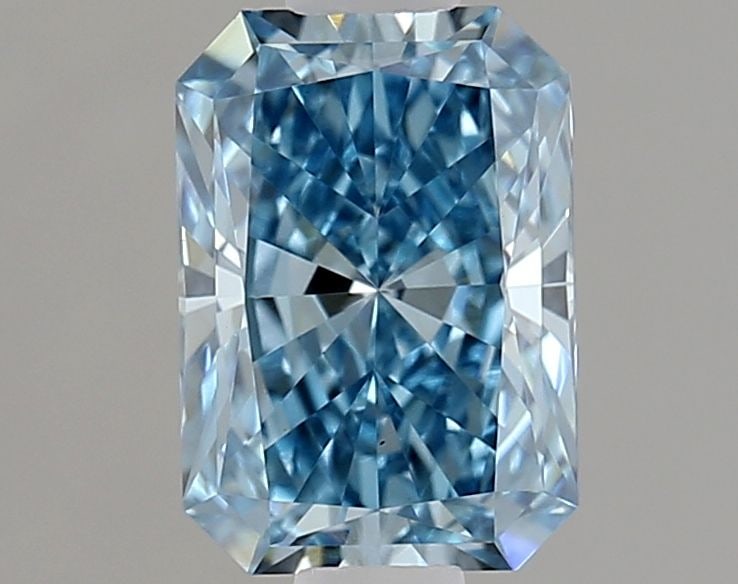 Loose Diamond - RADIANT 0.92ct Fancy Vivid Blue VS1