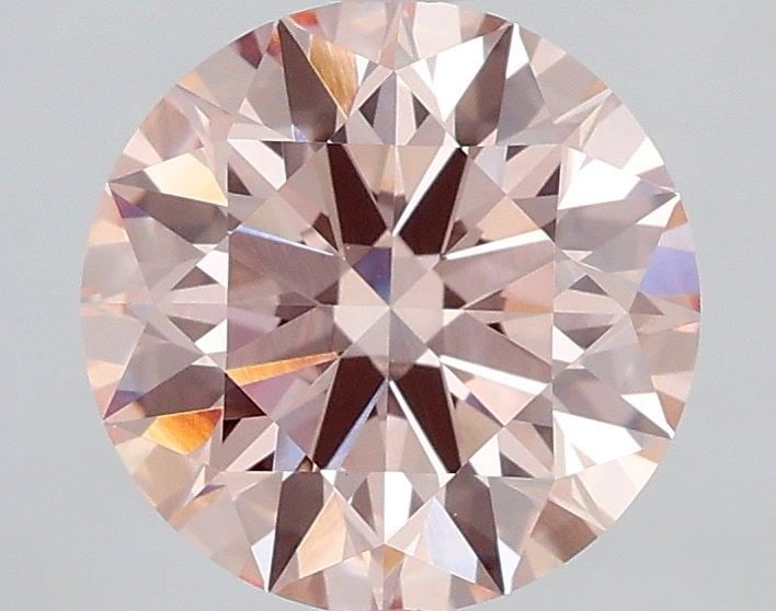 Ideal Loose Diamond - ROUND 2.02ct Fancy Intense Pink VVS2