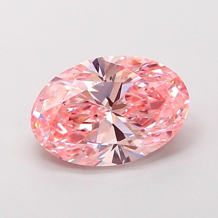 Loose Diamond - OVAL 2.5ct Fancy Vivid Pink VS2: Loose Diamond - OVAL 2.5ct Fancy Vivid Pink VS2 Source: This is a real non-mined Diamond that has been grown in a lab Shape: OVAL Carats: 2.5 Color: Fancy Vivid Pink Certification: IGI Video: