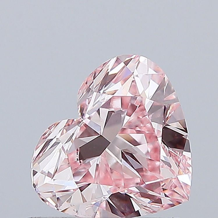 Loose Diamond - HEART 1.07ct Fancy Intense Pink VS1: Loose Diamond - HEART 1.07ct Fancy Intense Pink VS1 Source: This is a real non-mined Diamond that has been grown in a lab Shape: HEART Carats: 1.07 Color: Fancy Intense Pink Certification: IGI Video: