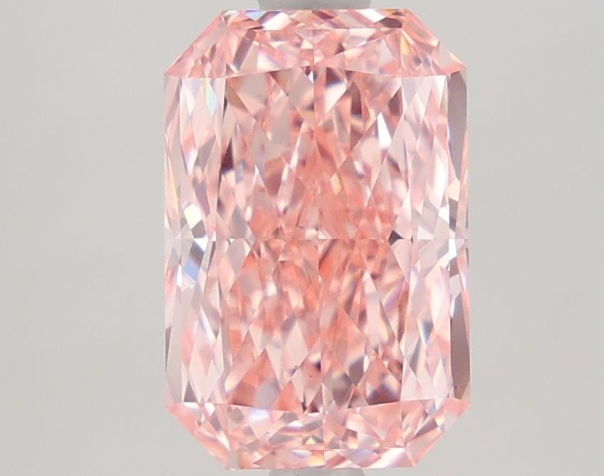 Loose Diamond - RADIANT 2.64ct Fancy Vivid Pink VVS2