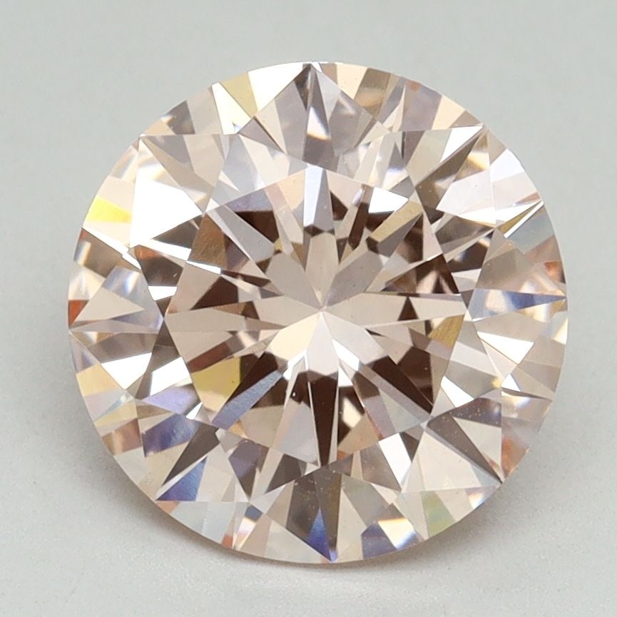 Loose Diamond - ROUND 3.04ct Fancy Pink VS1: Loose Diamond - ROUND 3.04ct Fancy Pink VS1 Source: This is a real non-mined Diamond that has been grown in a lab Shape: ROUND Carats: 3.04 Color: Fancy Pink Certification: IGI Video: