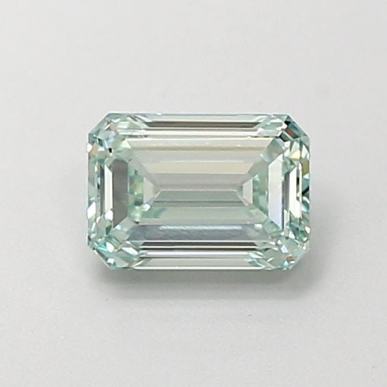 Loose Diamond - EMERALD 0.72ct Fancy Intense Green VS1