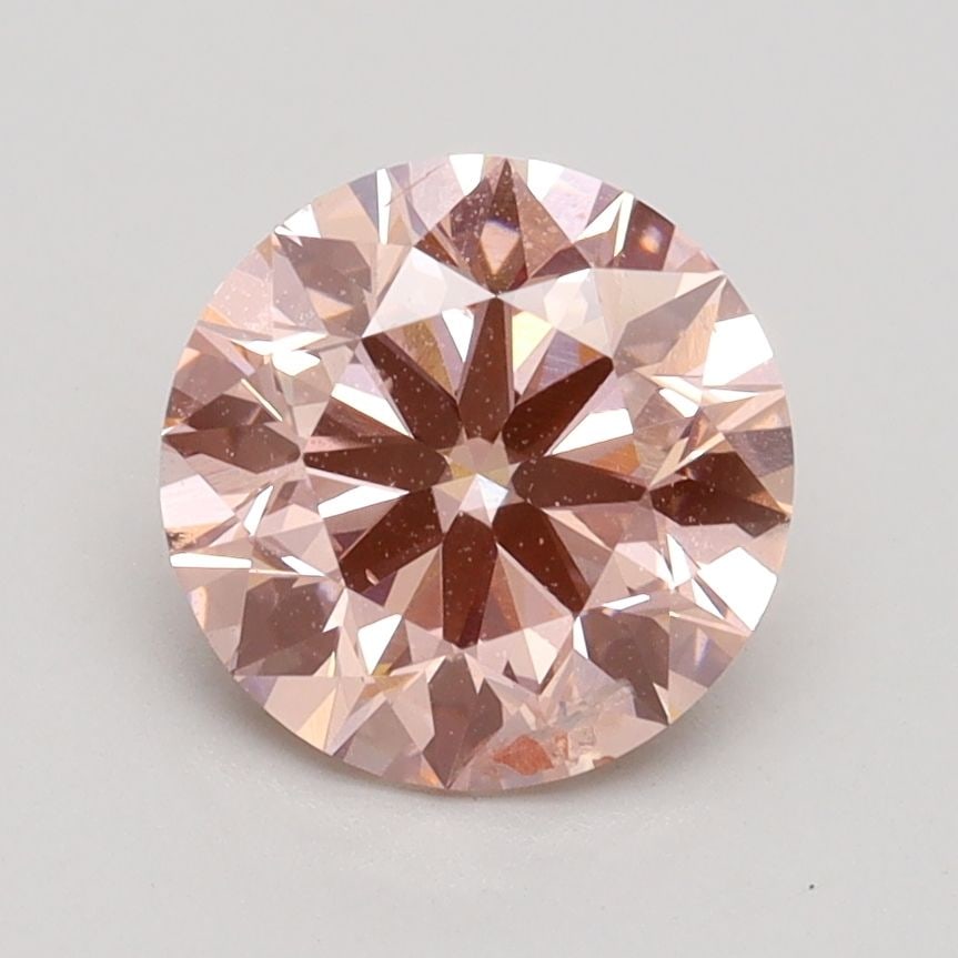 Ideal Loose Diamond - ROUND 1.7ct Fancy Intense Pink SI2