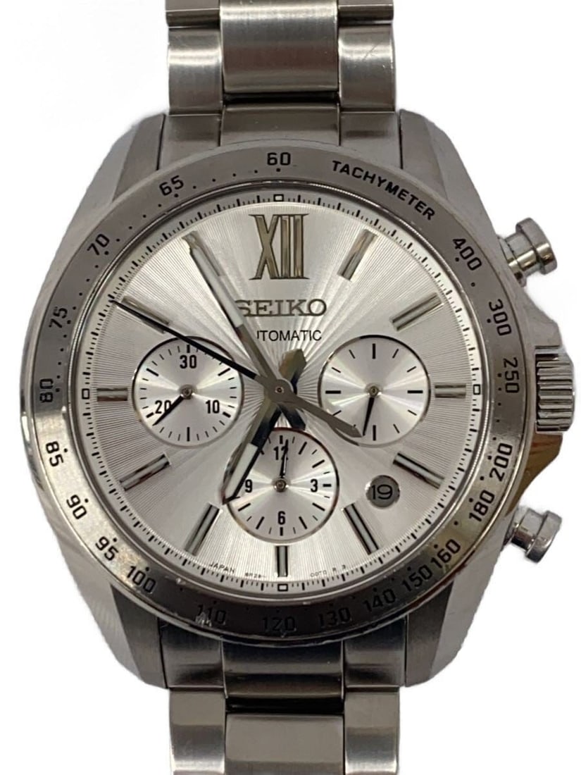 Seiko Brightz 8R28-00R0 Men's Mechanical Chronograph Watch: Seiko Brightz 8R28-00R0 Men's Mechanical Chronograph Watch This SEIKO Brightz Mechanical Chronograph 8R28-00R0 is a sophisticated men's wristwatch crafted in Japan. Designed for precision and style, i