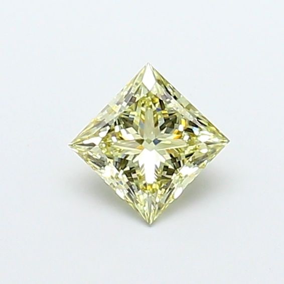Loose Diamond - PRINCESS 1.03ct Fancy Light Yellow VVS2