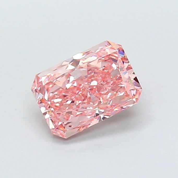 Loose Diamond - RADIANT 2.53ct Fancy Vivid Pink VVS2