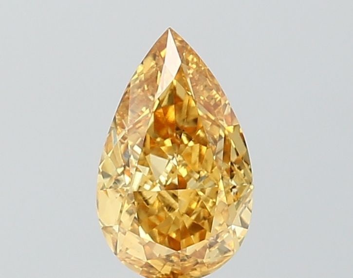 Loose Diamond - PEAR 0.81ct Fancy Intense Yellow VS2