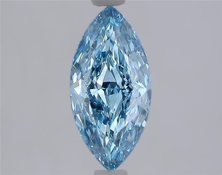 Loose Diamond - MARQUISE 1.57ct Fancy Vivid Blue VS1