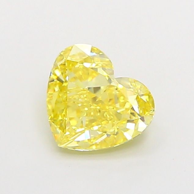 Loose Diamond - HEART 1.22ct Fancy Intense Yellow VVS2