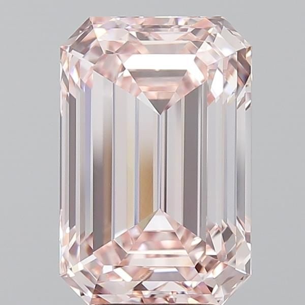 Loose Diamond - EMERALD 5.03ct Fancy Intense Pink VS1