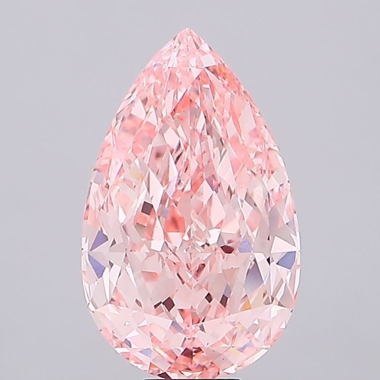Loose Diamond - PEAR 15.16ct Fancy Vivid Pink VS1