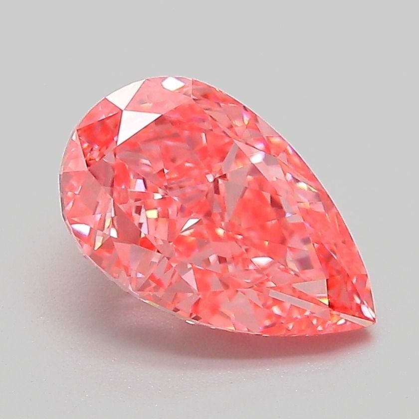 Loose Diamond - PEAR 2.04ct Fancy Vivid Pink VVS2