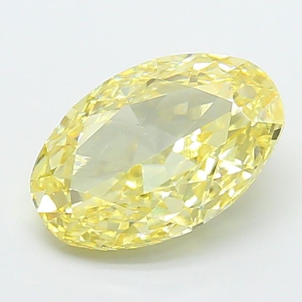 Loose Diamond - OVAL 2.59ct Fancy Yellow VS1: Loose Diamond - OVAL 2.59ct Fancy Yellow VS1 Source: This is a real non-mined Diamond that has been grown in a lab Shape: OVAL Carats: 2.59 Color: Fancy Yellow Certification: IGI Video: