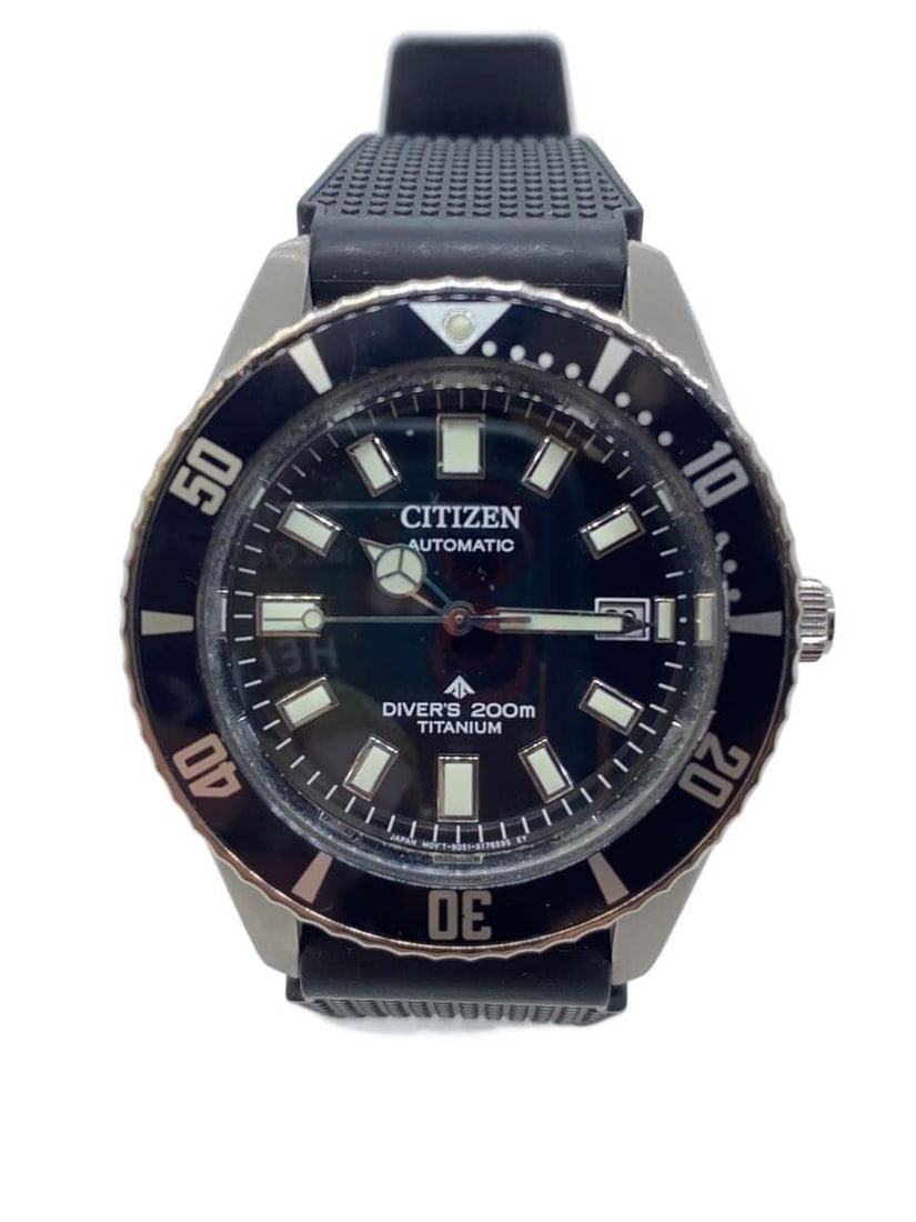 Citizen Promaster NB6021-12E Men's Mechanical Diver Wristwatch: Citizen Promaster NB6021-12E Men's Mechanical Diver Wristwatch This is a pre-owned CITIZEN Promaster Marine Mechanical Diver NB6021-12E men's wristwatch. Made in Japan, it features mechanical movement