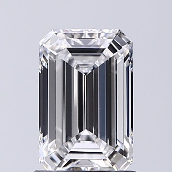 Loose Diamond - EMERALD 1.09ct D VS1: Loose Diamond - EMERALD 1.09ct D VS1 Source: This is a real non-mined Diamond that has been grown in a lab Shape: EMERALD Carats: 1.09 Color: D Clarity: VS1 Certification: GIA Video: