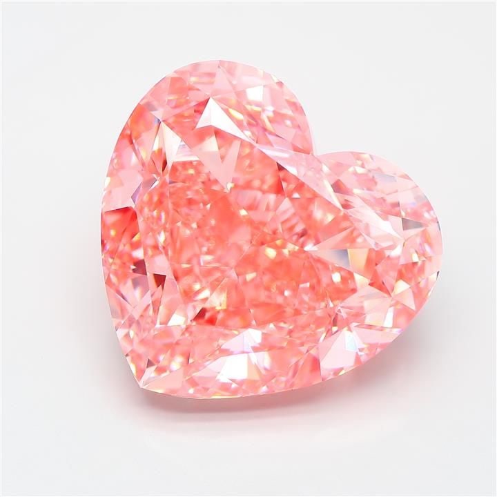 Loose Diamond - HEART 36.15ct Fancy Vivid Pink VVS2